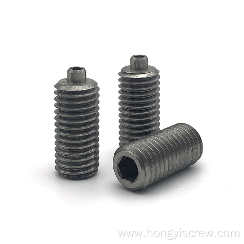 DIN915Stainless Steel Hex Socket Set Screws Dog Point